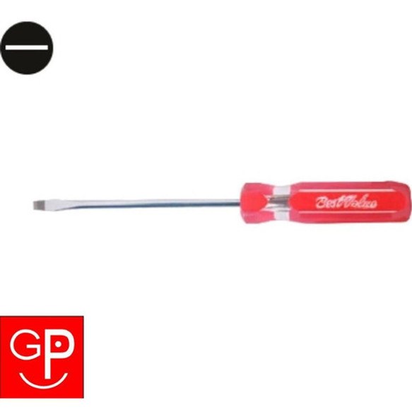 Destornillador Plano 3mmx75mm Cr.p/iman Best Value G P 1