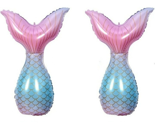 Globo Cola De Sirena 79 Cm Oferta 0