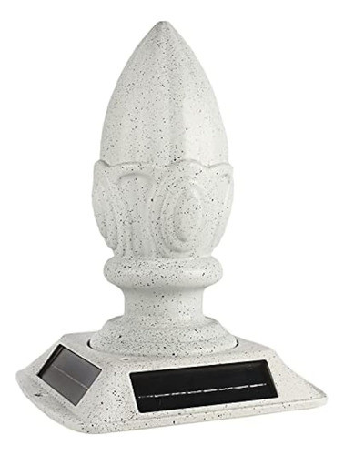 Luz De Montaje En Muelle Solar Gama Sonic Acorn Finial, Pied 0