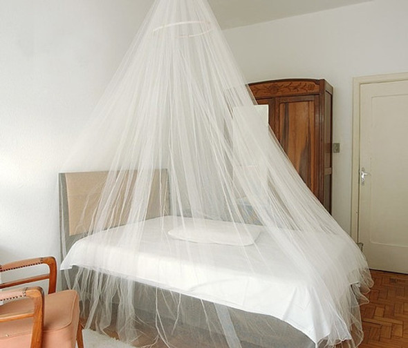 Mosquiteiro De Teto P/ Cama Box Casal Branco Queen  Moscas 0
