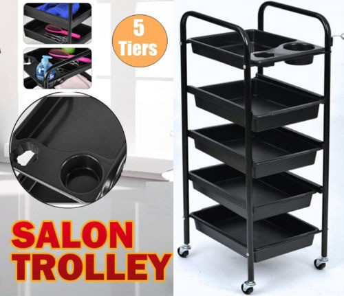 Salón Spa Carro Carro De Almacenamiento Para Colorear Bellez 1