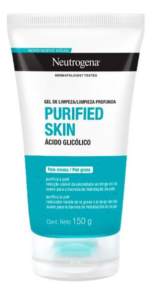 Gel Limpiador Neutrógena Purified Skin 150 Gr 0