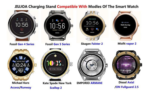 Cargador Compatible Con Fossil Gen 4 Explorist Hr/venture Hr 1