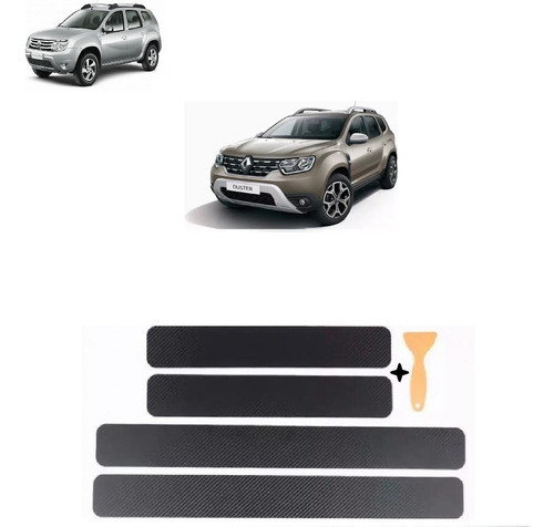 Accesorio Protector Cubre Zócalo Carbono Renault Duster 2015 0