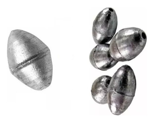 Chumbadas Oliva N.4 De 40g - 5un. - Pescaria Pesca 0