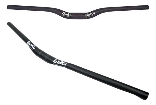 Manubrio Bicicleta Goka Mtb Curvado Negro 0