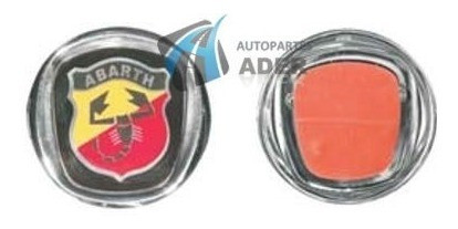 Escudo Insignia Logo De Baul Porton Fiat Abarth 85 Mm 1
