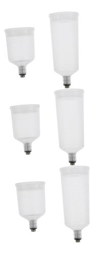Kit Tazas Para Aerografo 6u. 0
