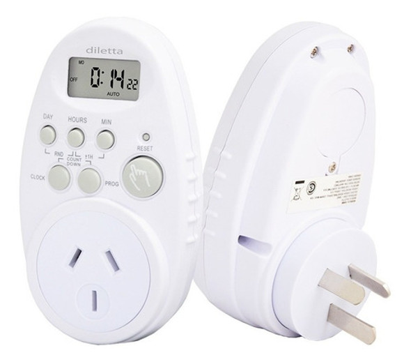 Timer Digital Programable Enchufable Diletta 0