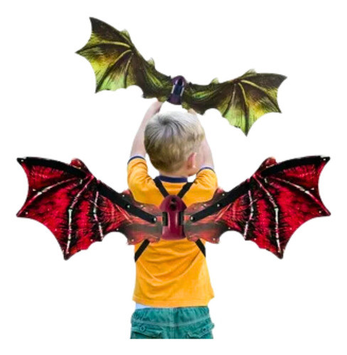 Brinquedo Menino Asas De Dragão Com Luz  Música E Movimento 0