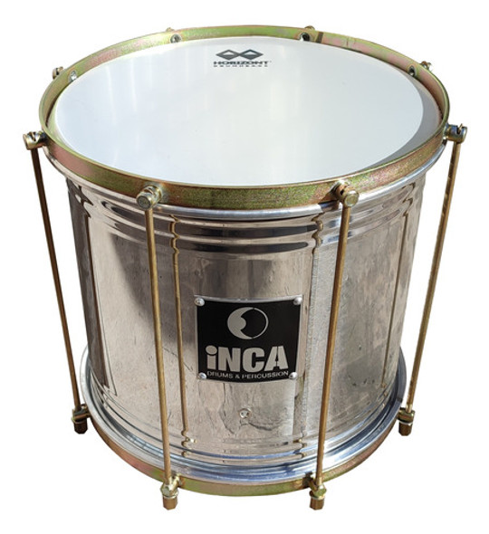 Repique 12 X 8 Inca Percusion - 30cm Pulido - Pulido Zincado 0