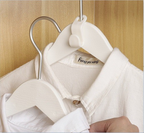 Gancho Extensor De Cabide De Roupas Conector Kit 50 Ganchos 1