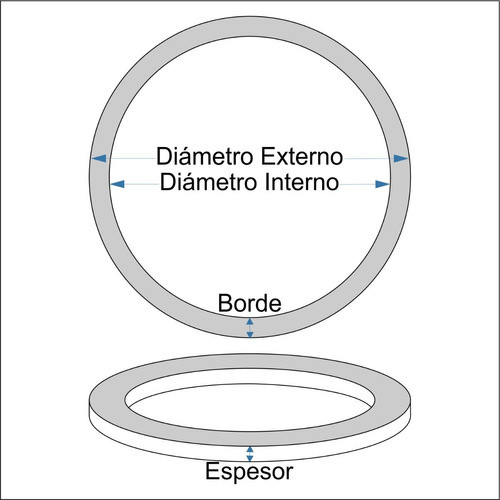 50 Aros De 12cm Para Atrapasueños De Fibrofacil De 3 Mm 1