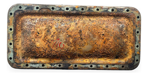 Tampa Lateral Bloco Motor Mb 710 709 712 Om364 Original 0