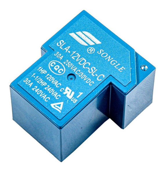 Rele 12v Simple Inversor 30a 240vac Relay Sla-12vdc-sl-c 0