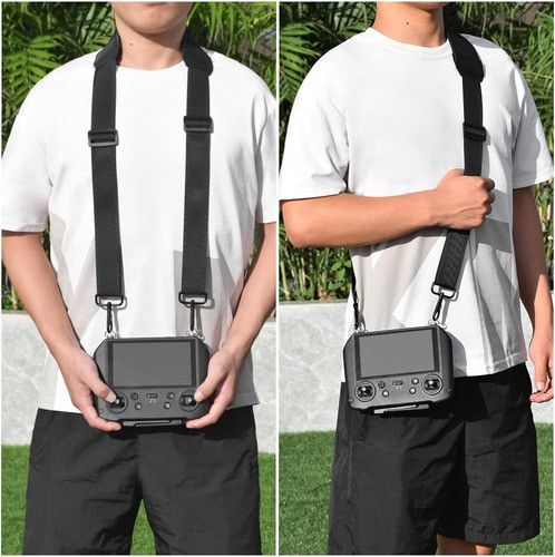 Correia Drone Mini 3 Pro Capa Silicone Rc Controle Dji Alça 1