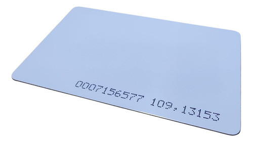 Tarjeta Protocolo Rfid 13.56 Mhz Con Numero Pack X 5 0