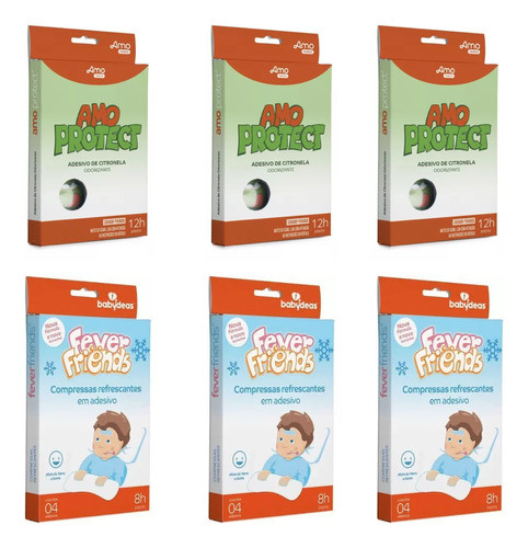 Kit 12 Sai Mosquito Repelente E Compressa Alivio Febre Fever 0