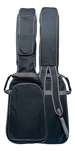 Funda Acolchada De Bajo Eléctrico Con Bolsillo 0