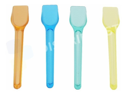 Cucharas Helado Cucharita Descrtable Plastico Color 3000 Uni 1