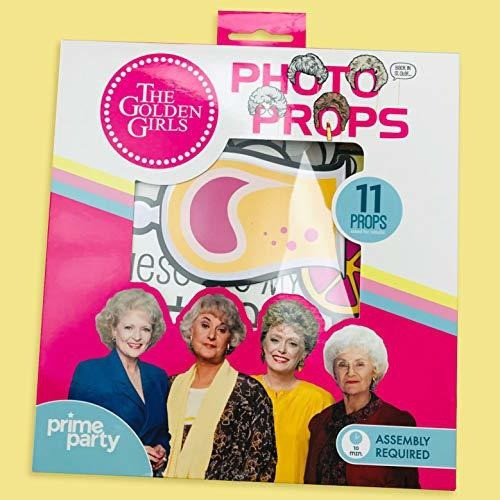 Los Accesorios Para Fotomatón Golden Girls (juego De 11 Piez 1