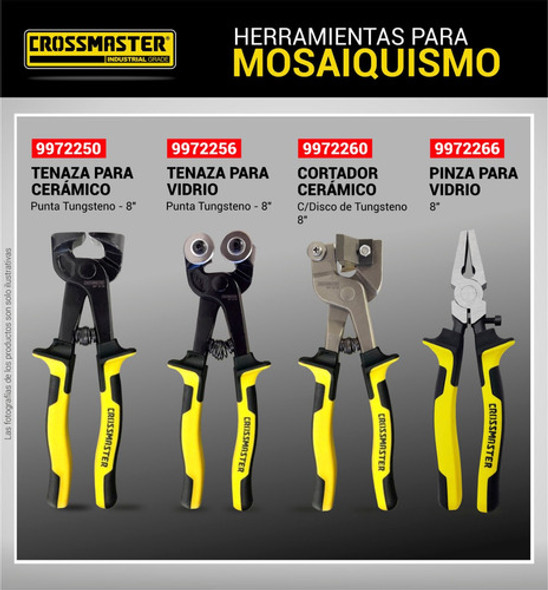 Juego De Harramientas Manuales Para Mosaiquismo Crossmaster 1