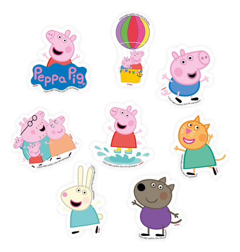 Palitinhos - Picks - Toppers De Doces - Festa Peppa Pig 0