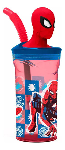 Vaso Wabro Figura 3d - Spiderman 360 Ml 0