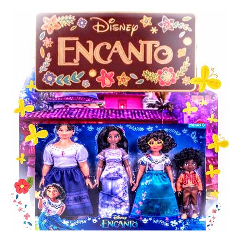 Muñeca Disney Encanto Mirabel-isabela-luisa-antonio Giftset 0