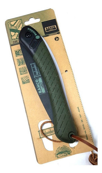 Serrucho Poda Plegable C/mango P/corte Camping Bahco 396lap 1