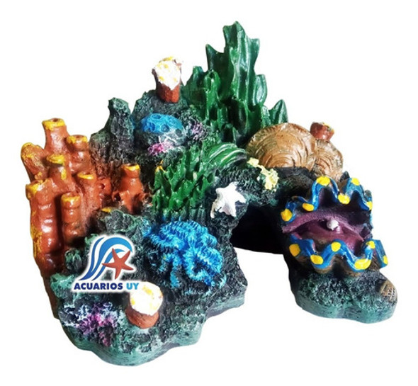 Adorno Arrecife De Coral. Decoración Pecera Acuario 0 Adorno Arrecife De Coral. Decoración Pecera Acuario 0