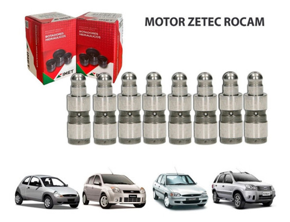 Kit 8 Botador Hidraulico Imet Ford Focus 1.6 8v Zetec Rocam 1 Kit 8 Botador Hidraulico Imet Ford Focus 1.6 8v Zetec Rocam 1