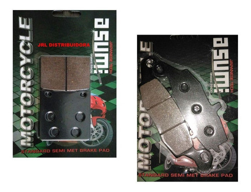 Kit Pastilha De Freio Suzuki Gs 500 E Asumi Japonesa 0