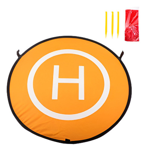 Doubleside De Helipuerto De Aterrizaje Plegable Almohadilla 0