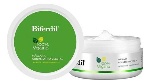 Biferdil Baño De Crema Vegetal 100% Vegano Keratina 150ml 0