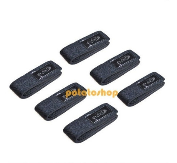 3 Pares De Caña De Pescar Corbata De Cables Sujetador De Cin 0