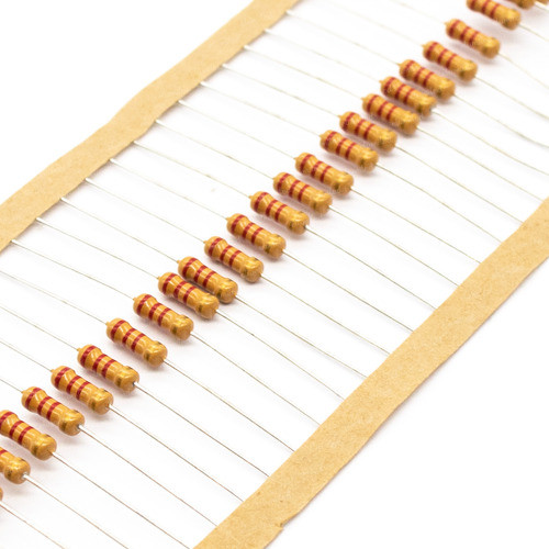 40 Resistencias 1/2w 0.5w 2.2k 2200 Ohm 2k2 5% Carbon 0