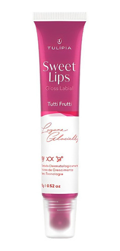 Combo Esfoliante Labial E Gloss Com Aroma/sabor Tutti Frutti 1