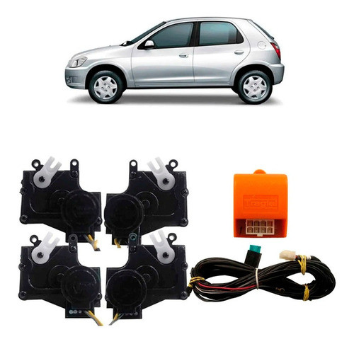 Kit Trava Eletrica Especifica Tragial Tp4mn Gm Celta 4 P 0