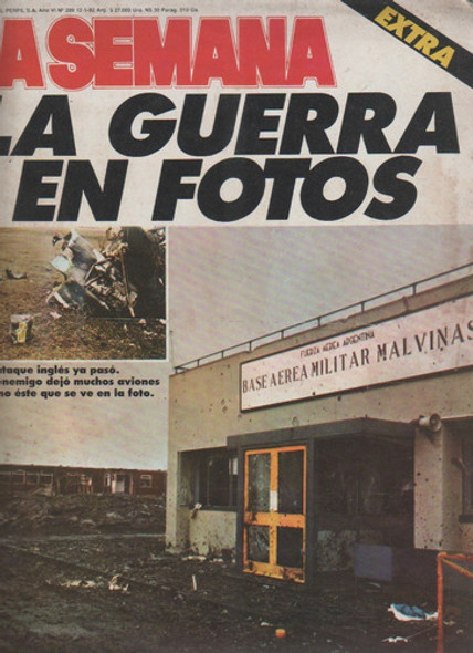 Revista * La Semana * Guerra De Malvinas, Maradona  Año 1982 0