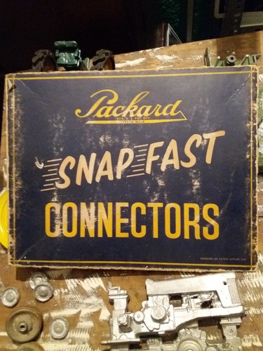 Cartel De Carton Packard Repuestos 40 X 40 0