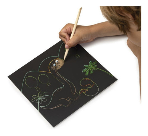 Laminas Scratch - Dinos 1