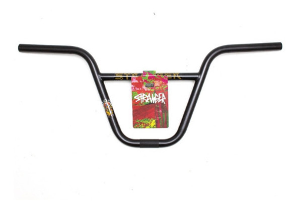 Manubrio Stranger Bmx Zia ¡full Cromo Pro! Alto 9,50 Negro 1