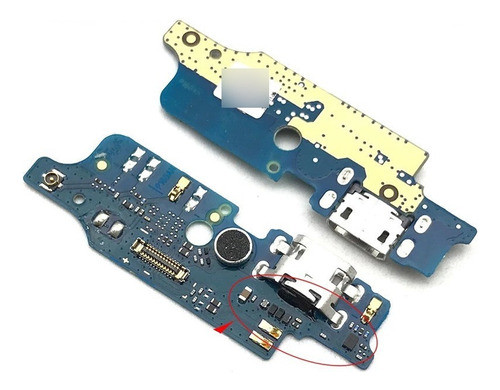 Placa De Carga Conector Microfone Moto E6 Plus Xt2025-1 1