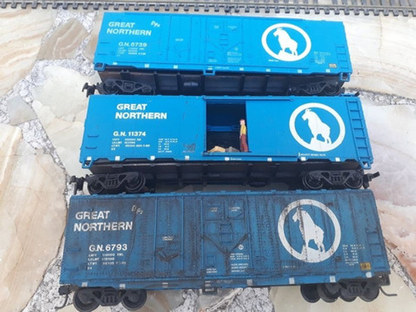 Gus Formacion Cargueros Great Northern Celestes H0 0