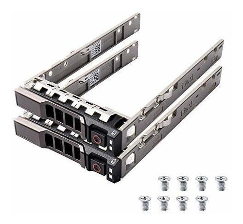 Paquete De 2 Bandejas Para Discos Duros Sas Sata De 2,5  8fk 0