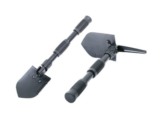 Pala Pico Mango Plegable Camping Desmontable Pesca Scout 0