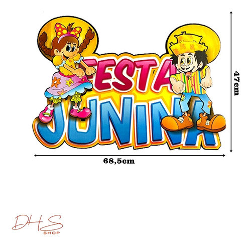 Enfeite Mural Painel Festa Junina Julina Decoração Parede 1