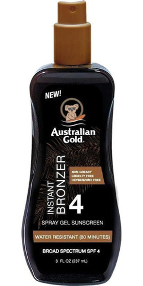 Bronzeador Australian Gold Fps4 Spray Gel 237ml 0