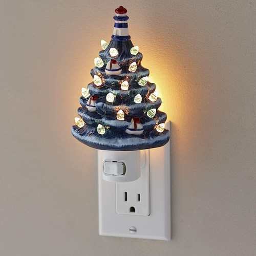 The Lakeside Collection Tree Night Light - Novedad Plug In H 1